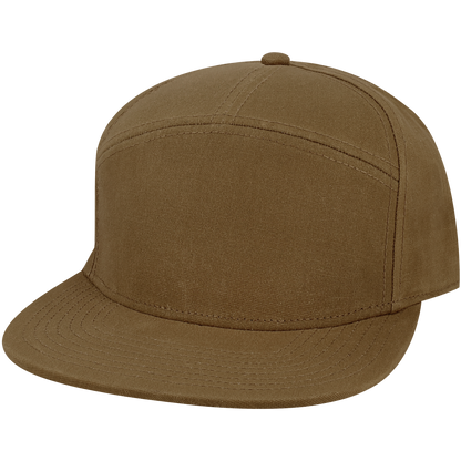H7FB Hopback 7-Panel Flat Brim Trucker Hat