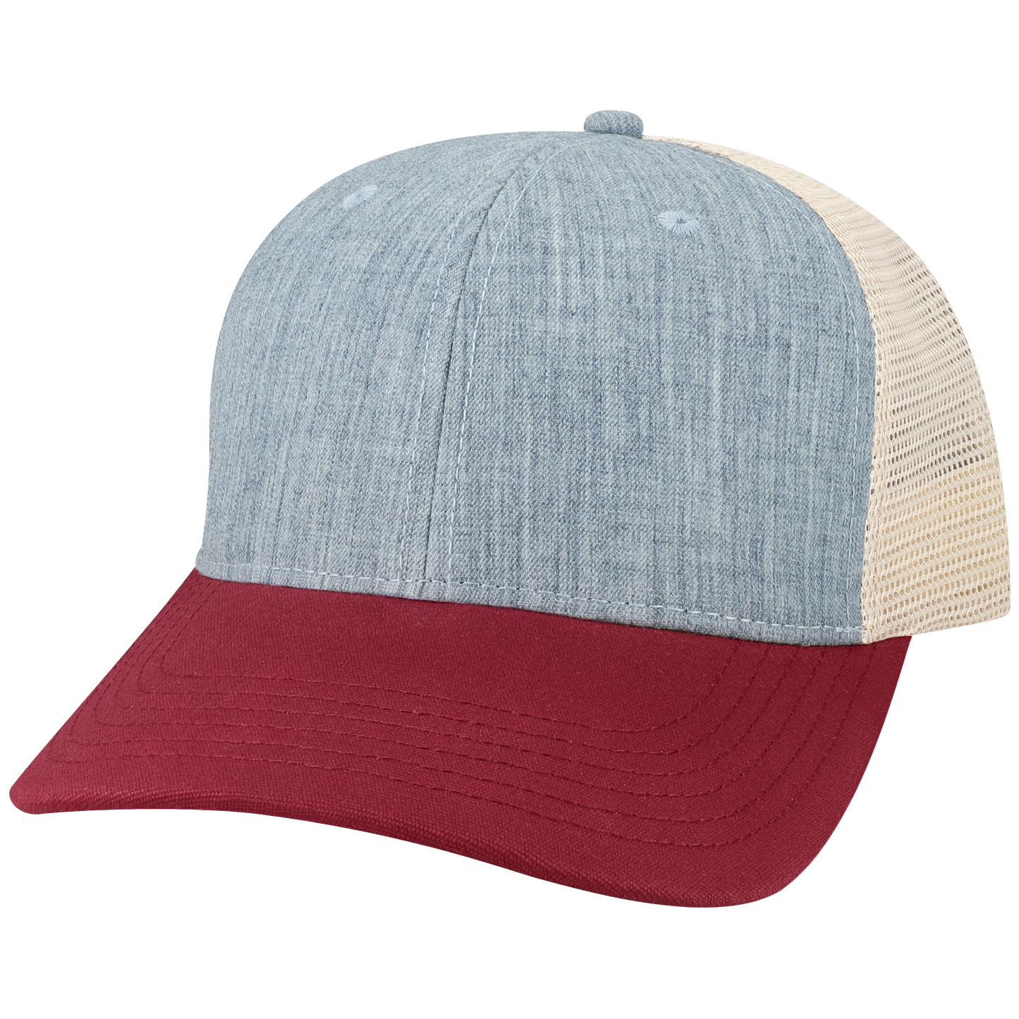 MPS Mid-Pro Snapback Trucker Hat - Melange