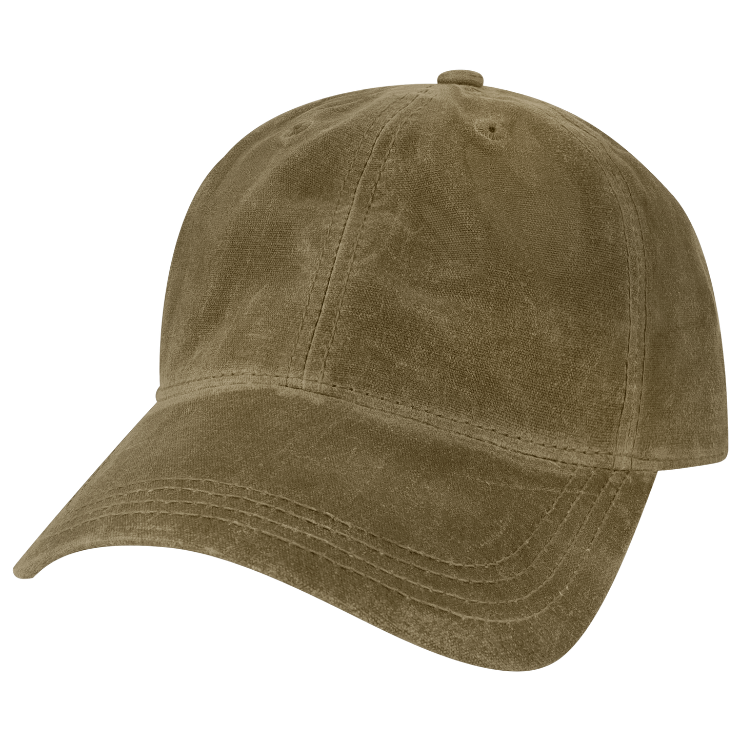 Solid Waxed Cotton Hat