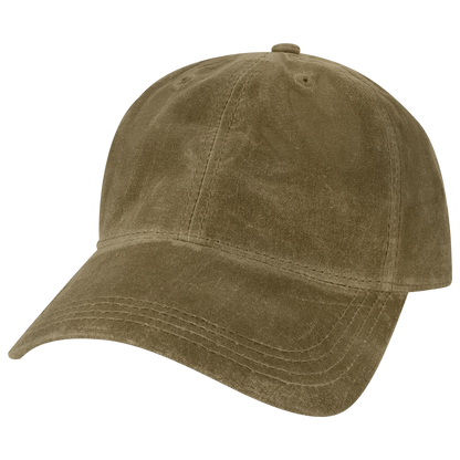 Solid Waxed Cotton Hat